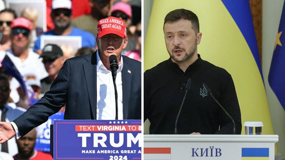 Trump, Zełenski