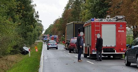 Osiek. Śmiertelny wypadek. Zginęła matka, dziecko trafiło do szpitala