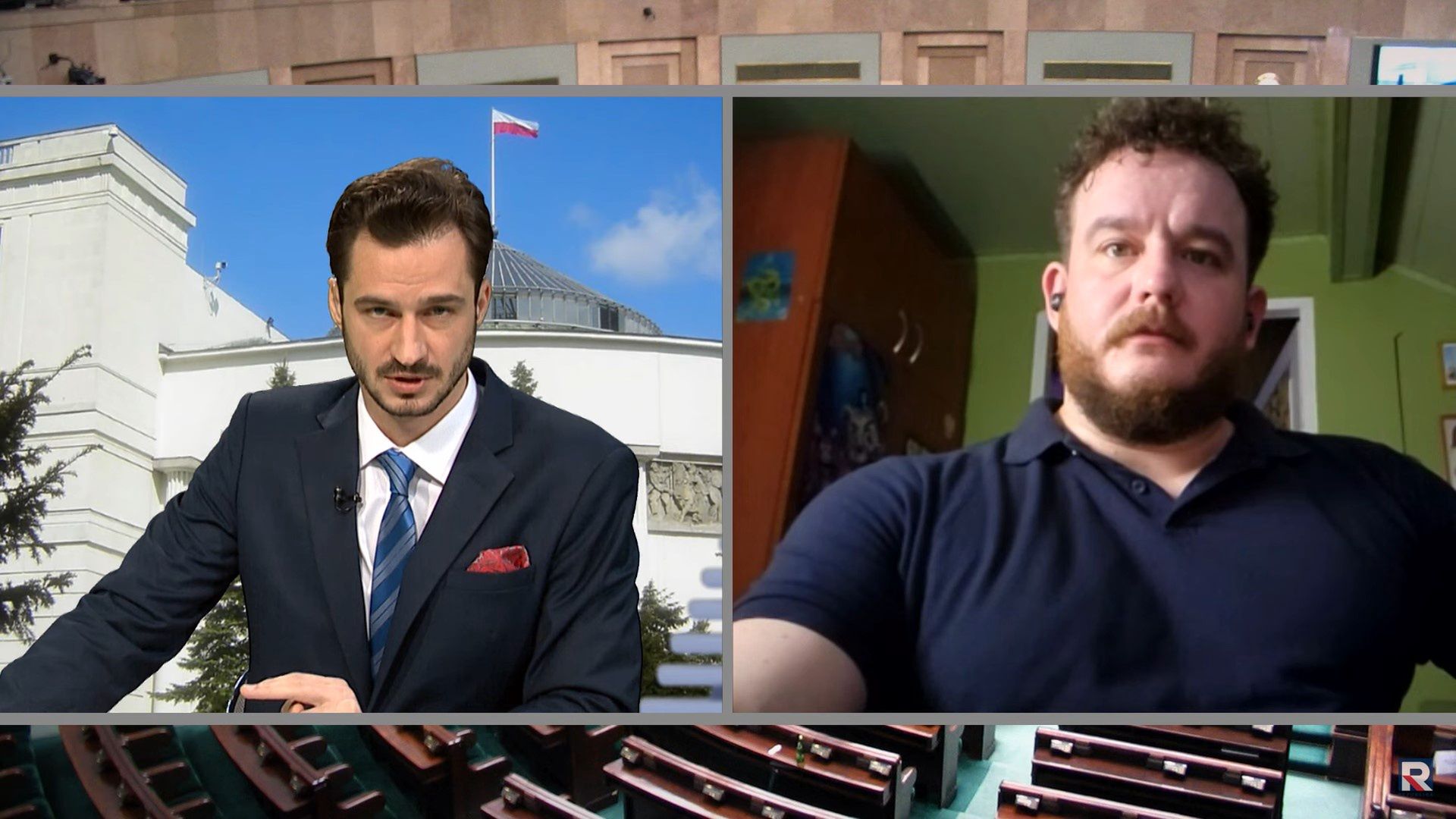 Kadr z programu "Wydanie specjalne"