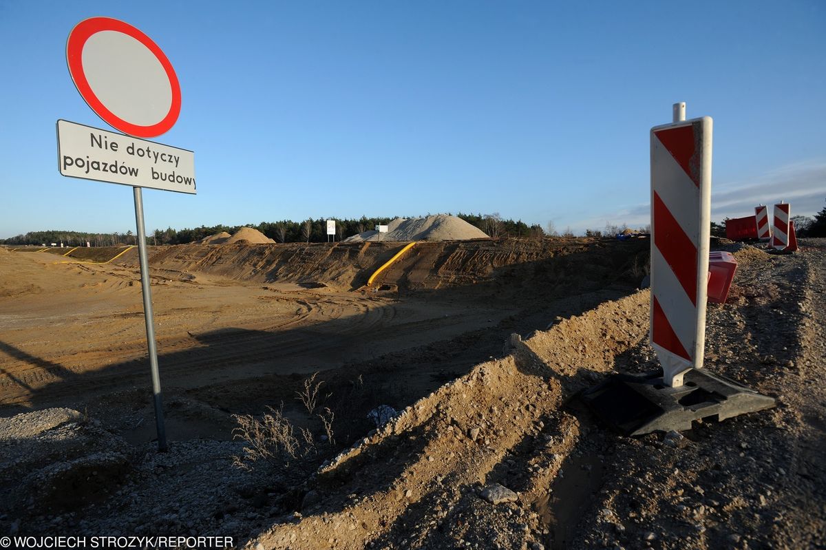 Budowa A1 w Łódzkiem. Kierowcy muszą liczyć się z utrudnieniami