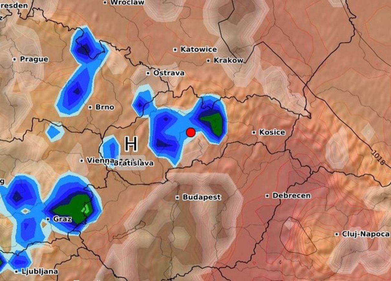 Pogoda. Koszmar zaczął się rano. Wieczorem będzie gorzej. Prognoza od Słowaków