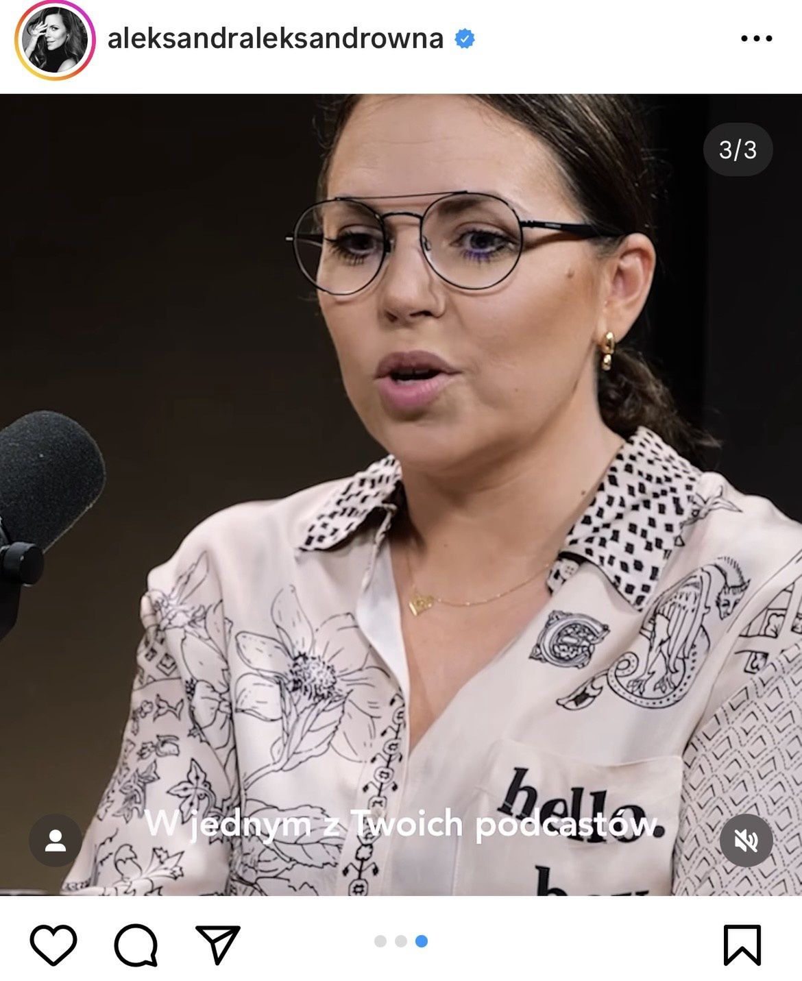 Aleksandra Kwaśniewska zachwyciła na Instagramie 