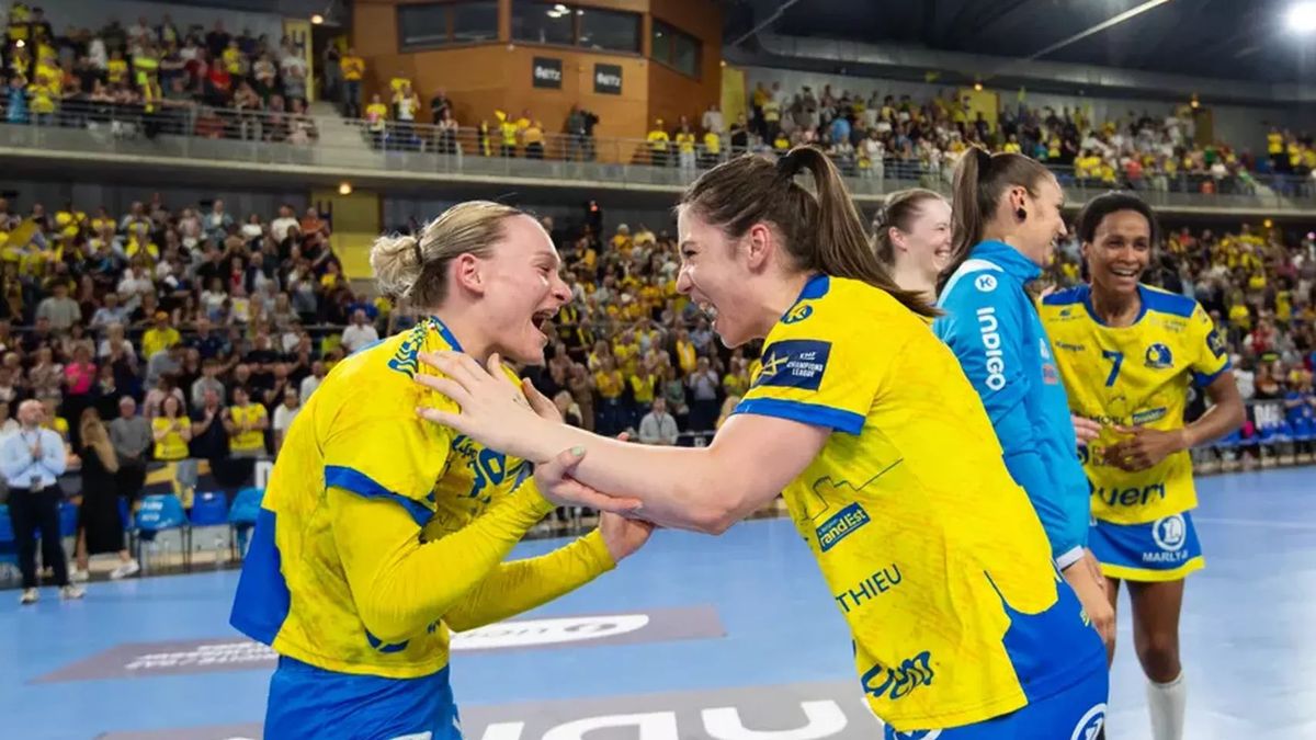 Getty Images / EHF / Radość zawodniczek Metz Handball