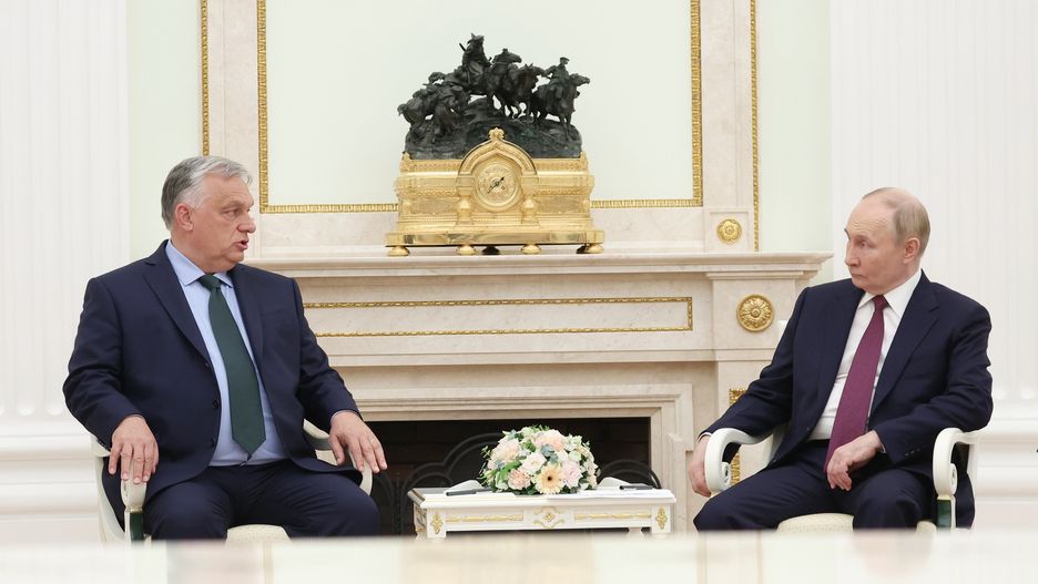 Hungarian Prime Minister Orban meets Russian President Putin in Moscow