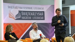 2. Świętokrzyski Festiwal Literacki w Kielcach: Robert Więckiewicz i Zygmunt Miłoszewski na otwarciu