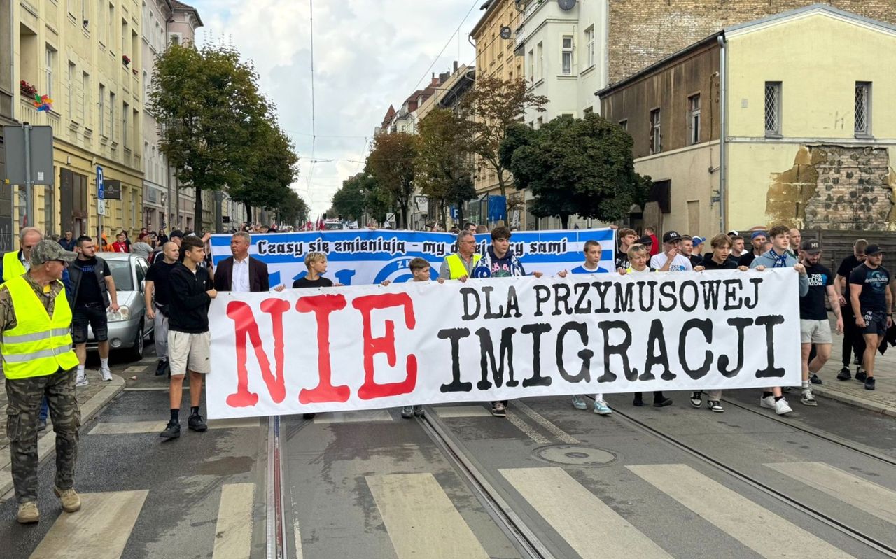 Gorzów: Marsz przeciwników imigracji przeszedł przez miasto