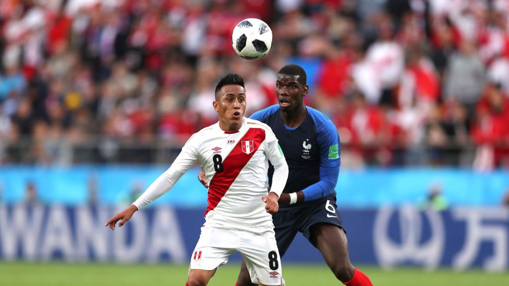 Zdjęcie okładkowe artykułu: Getty Images / Catherine Ivill / Na zdjęciu: Christian Cueva i Paul Pogba