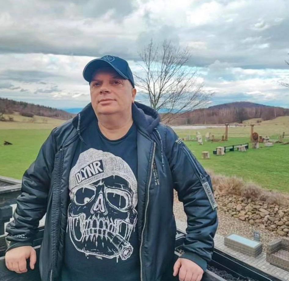 Krzysztof Skiba z dziewczyną