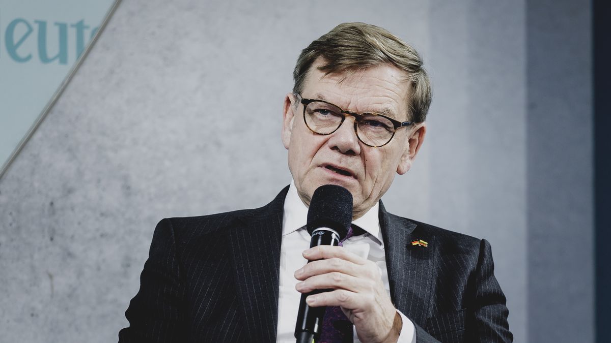 BERLIN, GERMANY - NOVEMBER 19: Johann Wadephul, German Foreign Minister, is pictured at the Economy Summit of the Sueddeutsche Zeitung on November 19, 2025 in Berlin, Germany. (Photo by Florian Gaertner/Photothek via Getty Images)