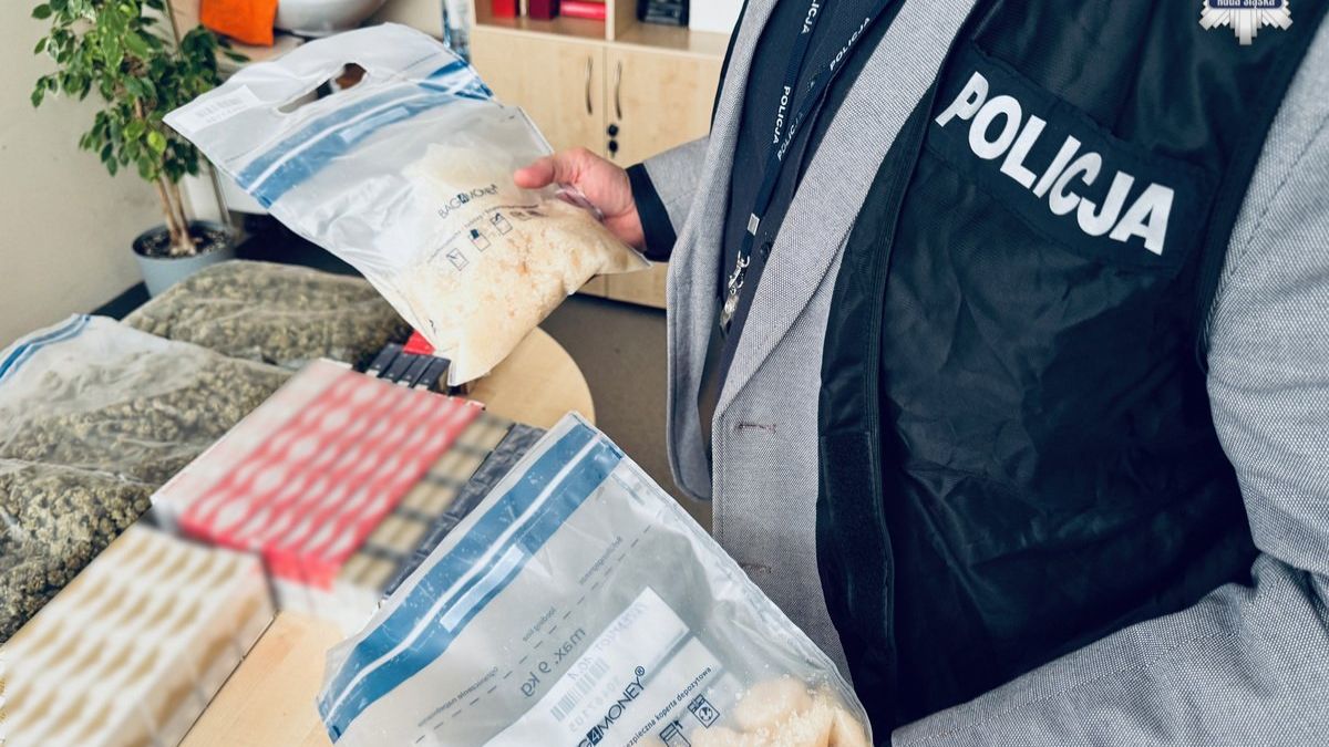 Policjanci znaleźli narkotyki za ponad pół miliona złotych
