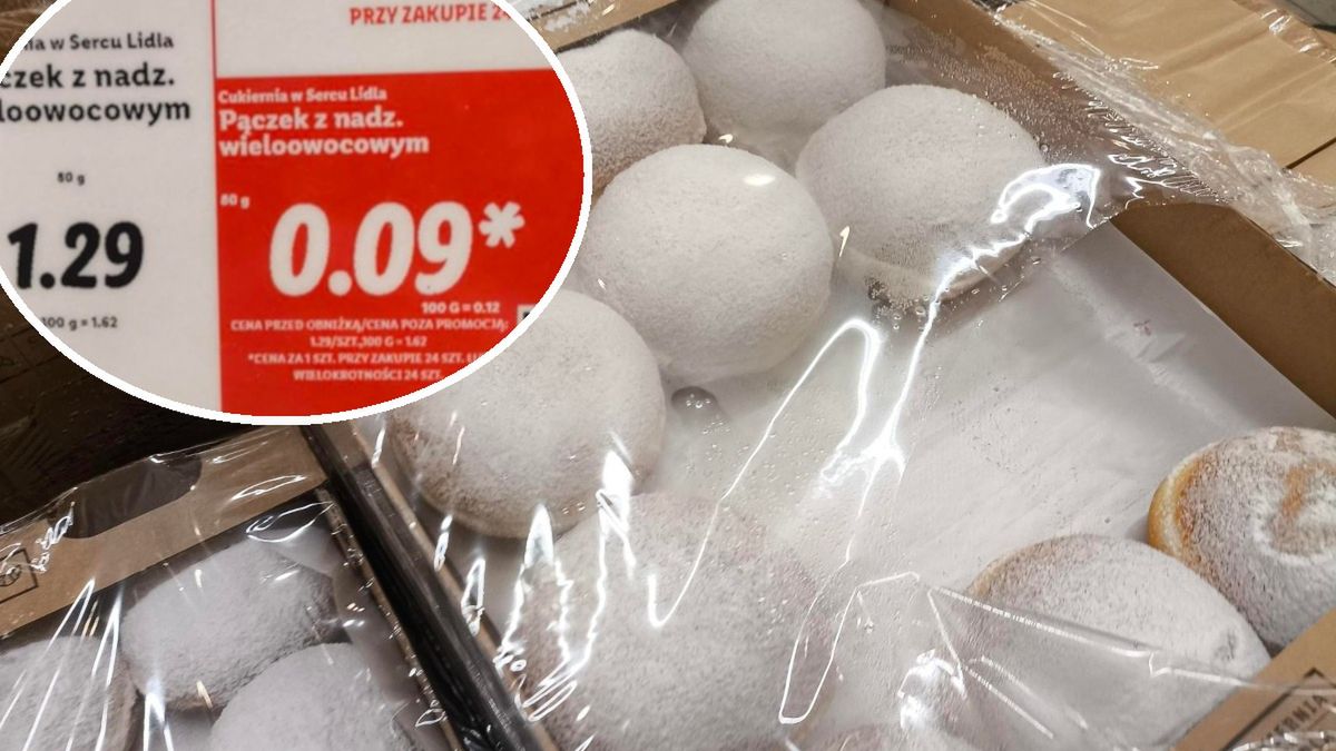 Jaki skład mają pączki z Lidla?