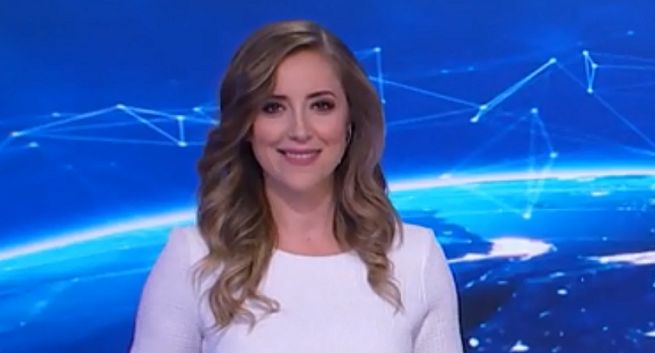 Agnieszka Kopacz prowadzącą „24 godziny” w Nowa TV