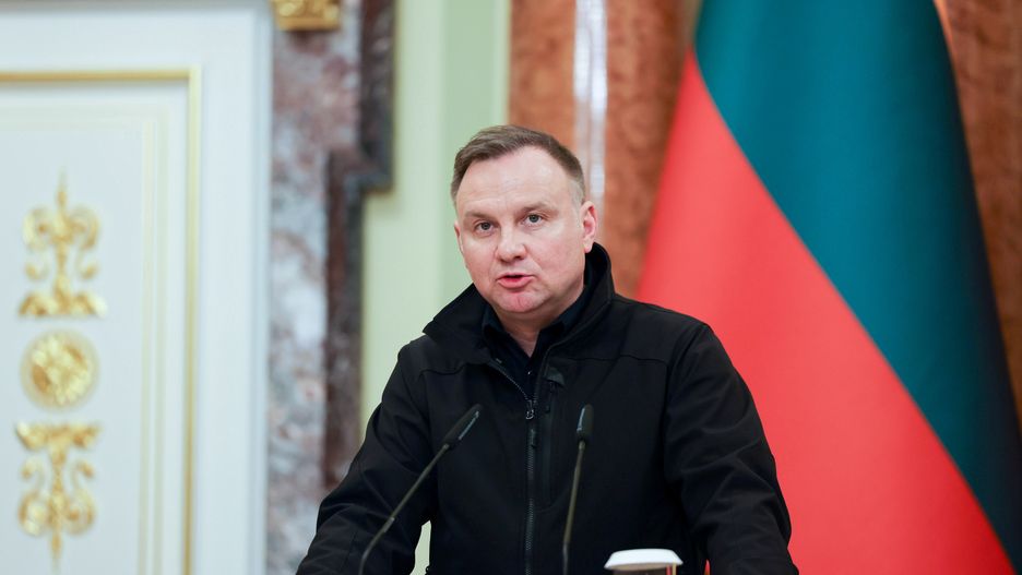 Andrzej Duda w Ukrainie