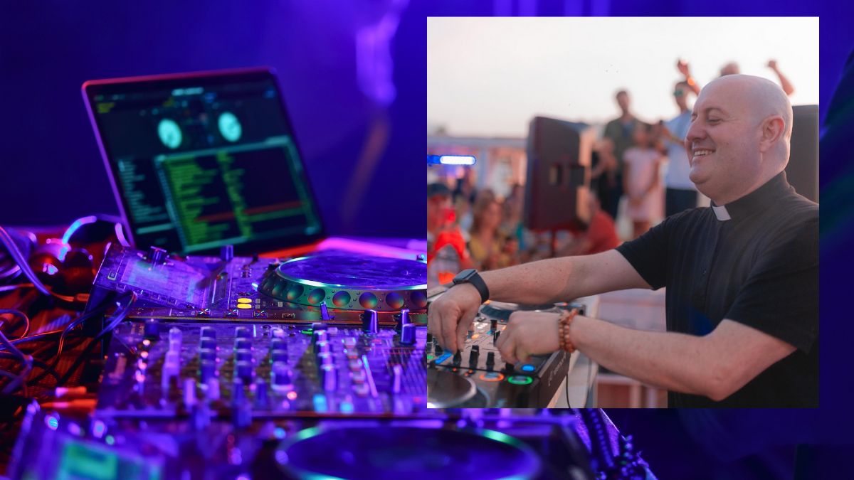 Ksiądz jako DJ