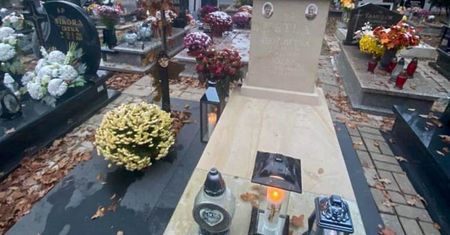 Okradziono grób Józefa Tetli. Ktoś naprawdę zrobił to jego rodzinie