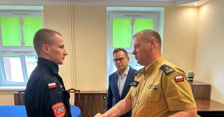 Bohaterski czyn Macieja Wierzbowskiego – ucznia Zespołu Szkół przy Teatralnej w Pile