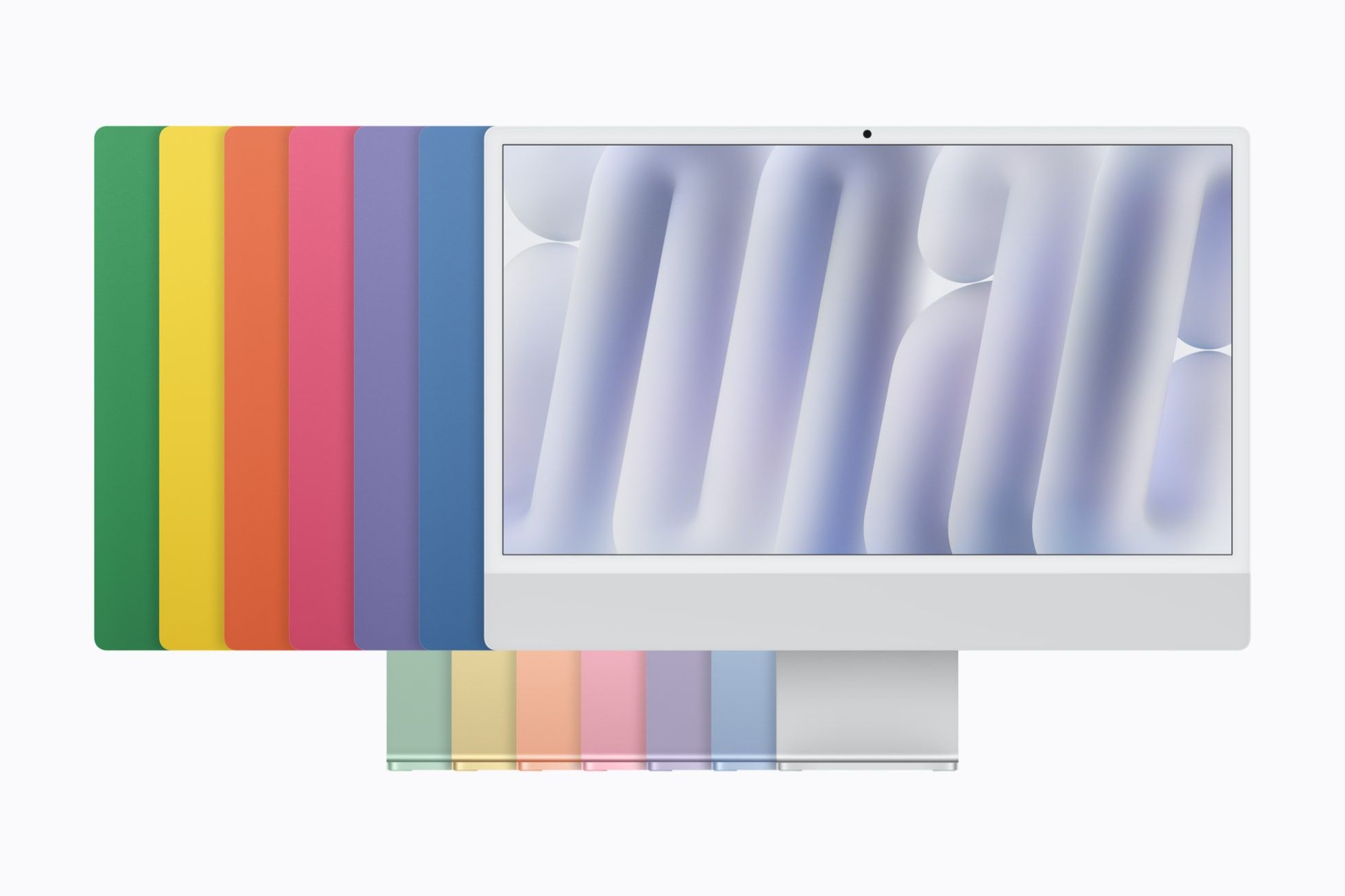 Komputer Apple iMac M6 jest dostępny w siedmiu kolorach