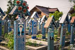Rumunia - wesoły cmentarz w Sapancie