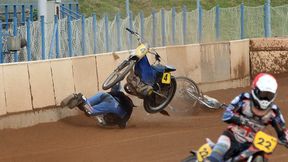 Żużel. Karambol przedwcześnie zakończył jego sezon. Co z powrotem na tor 62-latka?