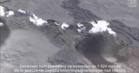 Erupcja wulkanu zmusza władze do podniesienia poziomu alarmu.