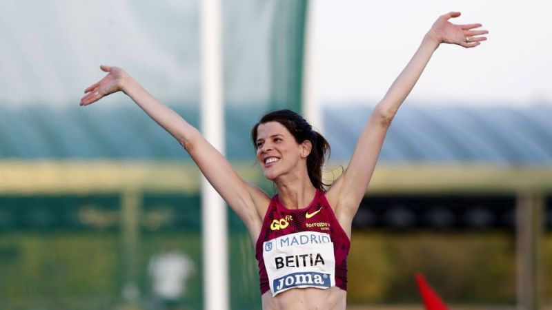 PAP/EPA / KIKO HUESCA / Na zdjęciu: Ruth Beitia