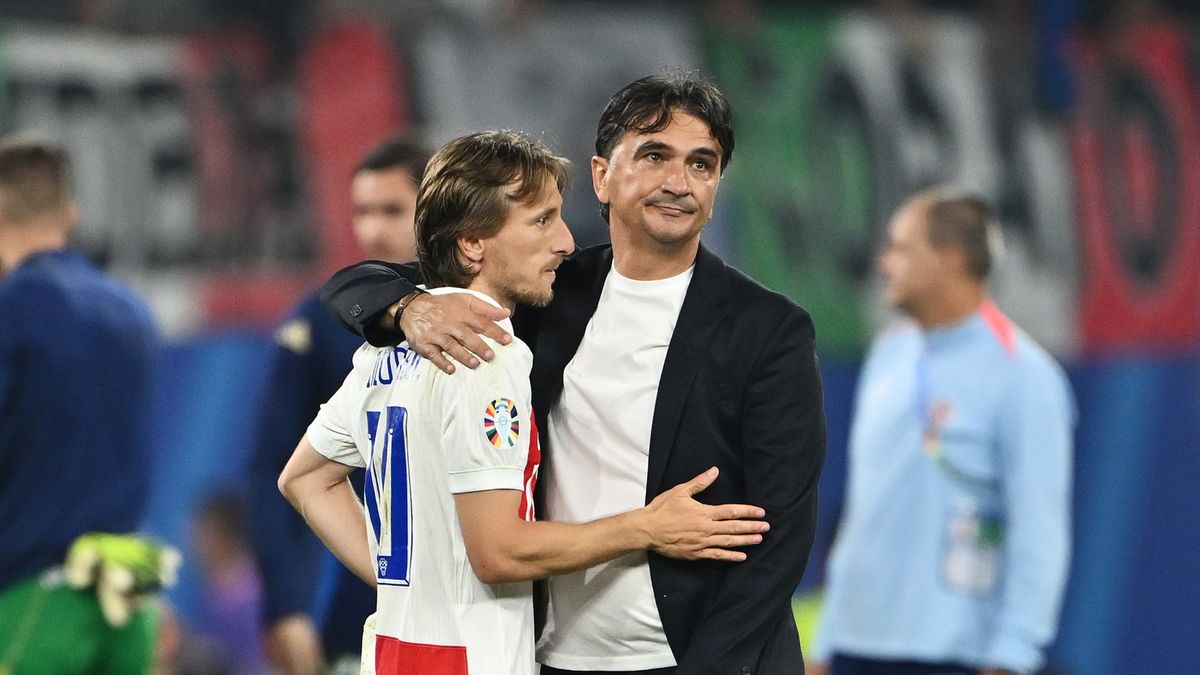 Getty Images / Dan Mullan / Na zdjęciu: Luka Modrić i Zlatko Dalić