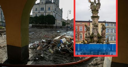 Wymowne zdjęcie. Pokazali po powodzi w Lądku-Zdroju