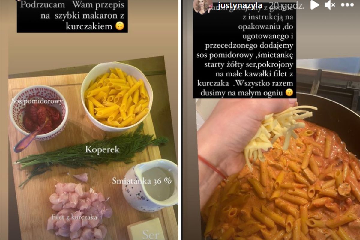 Przepis na makaron według Żyły