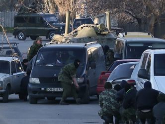 Rosjanie uwolnili ukraińskich oficerów na Krymie