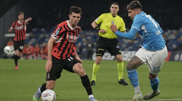 Liga włoska - mecz: SSC Napoli - AC Milan
