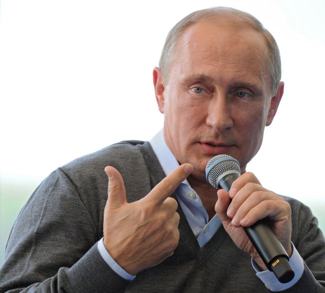 "Kryzys rozwiążemy pokojowo." Wywiad Putina