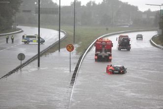 Obfite opady i powodzie w Szwecji i Danii