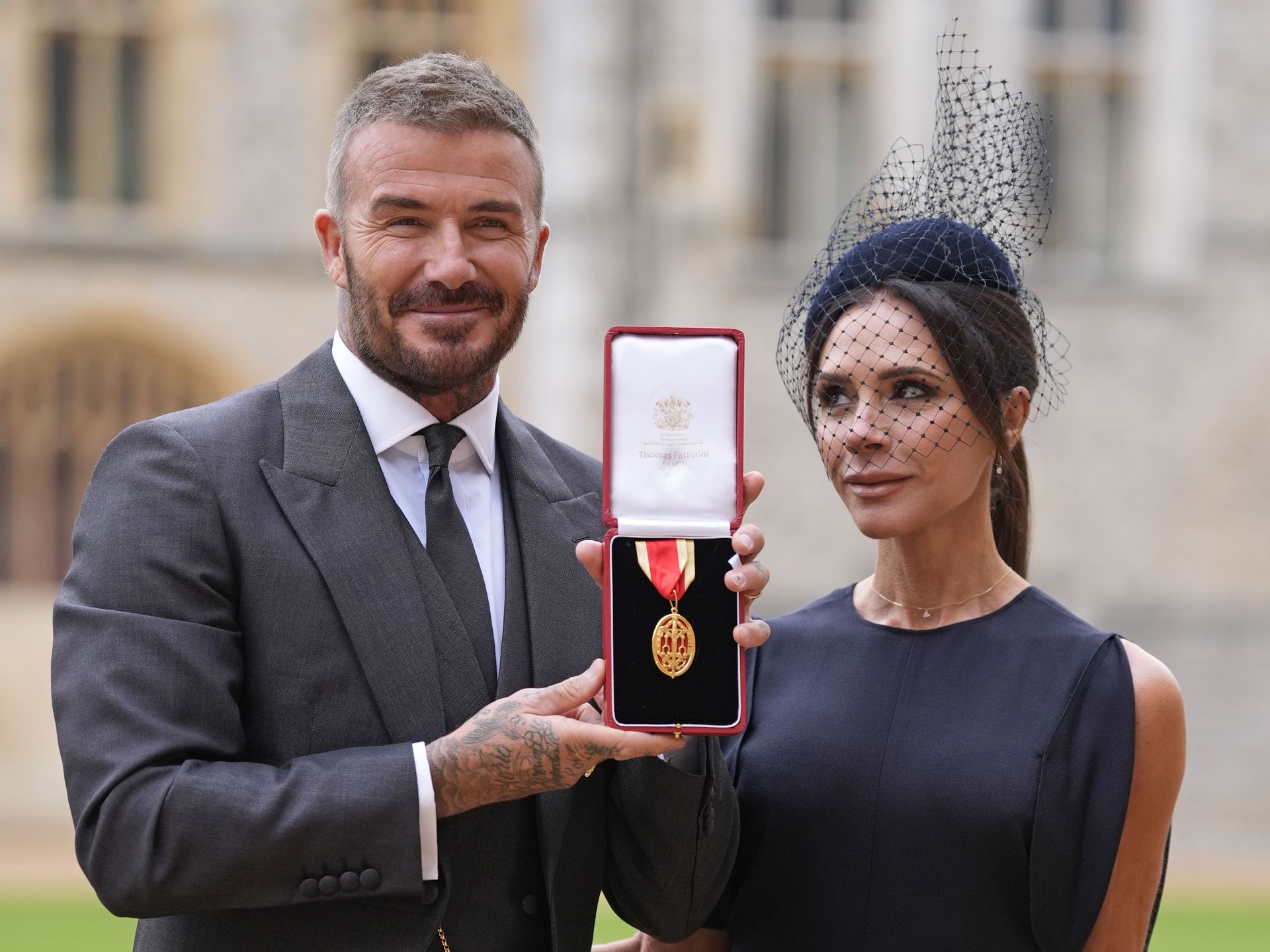 Sir David Beckham i Lady Victoria Beckham