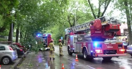 Służby w akcji. Skutki ulewy w Lublinie