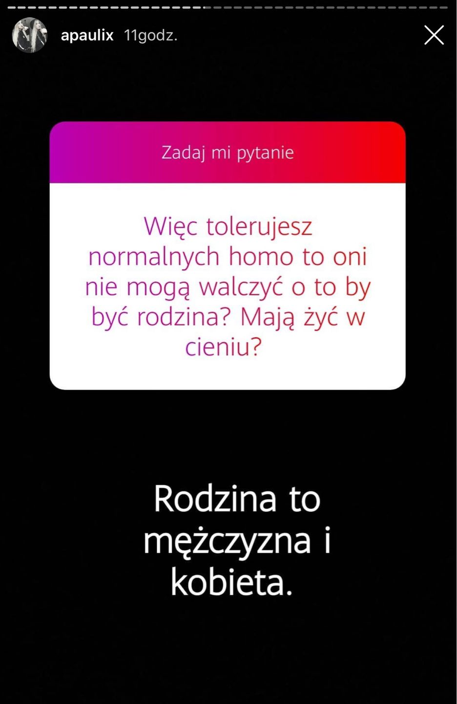 Wynurzenia Pauliny Radzikowskiej na Instagramie