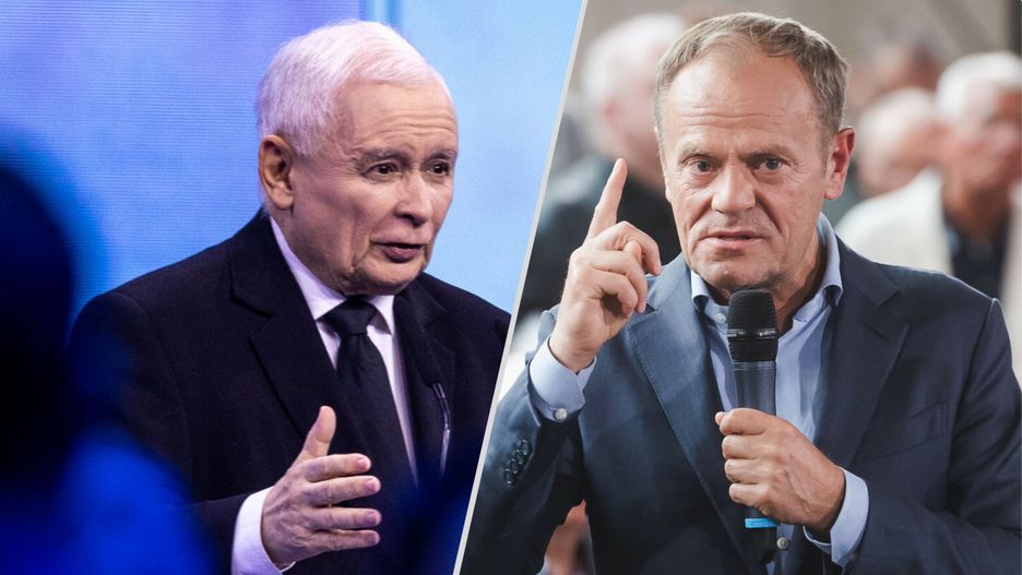 Jarosław Kaczyński i Donald Tusk