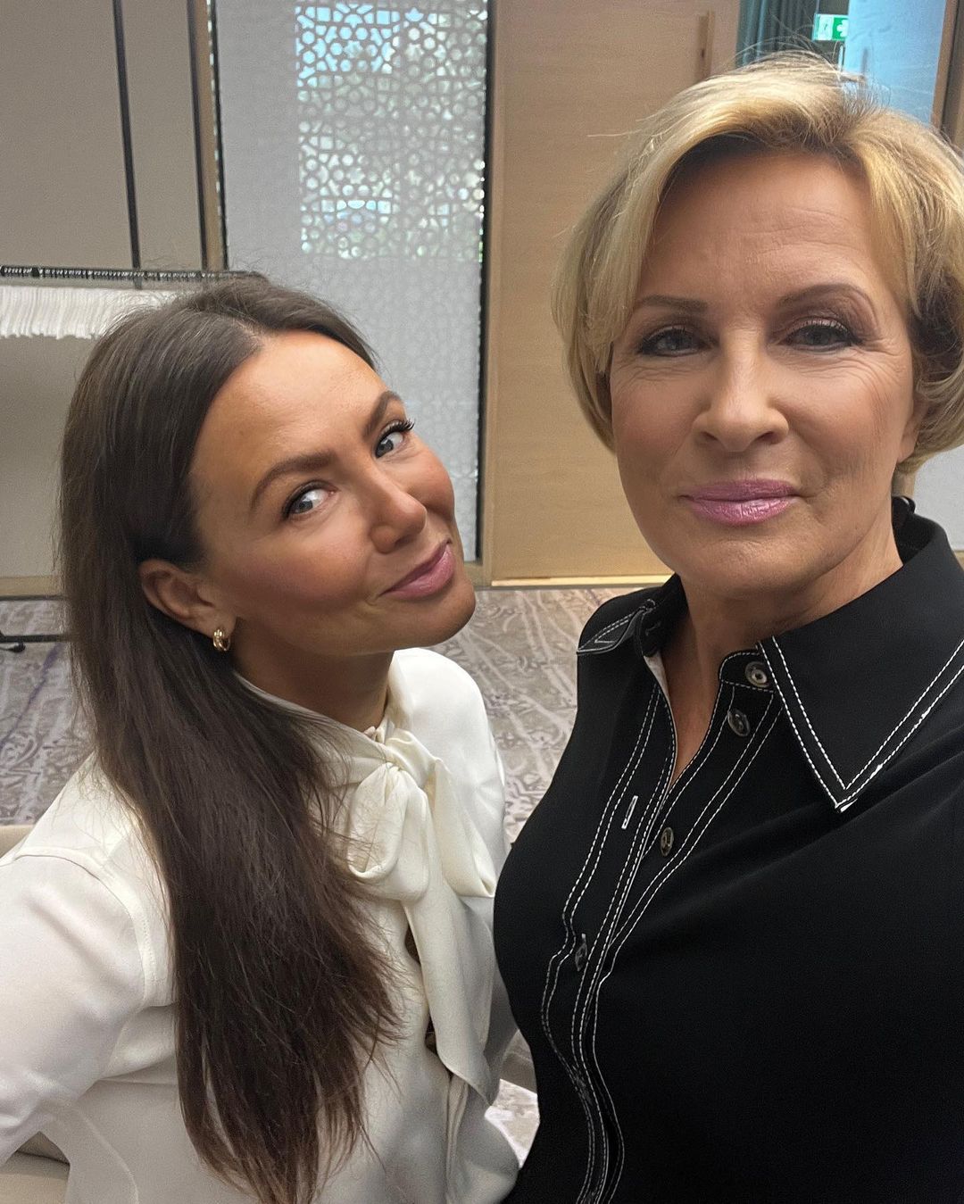 Kinga Rusin i Mika Brzeziński Dzień Kobiet 2023