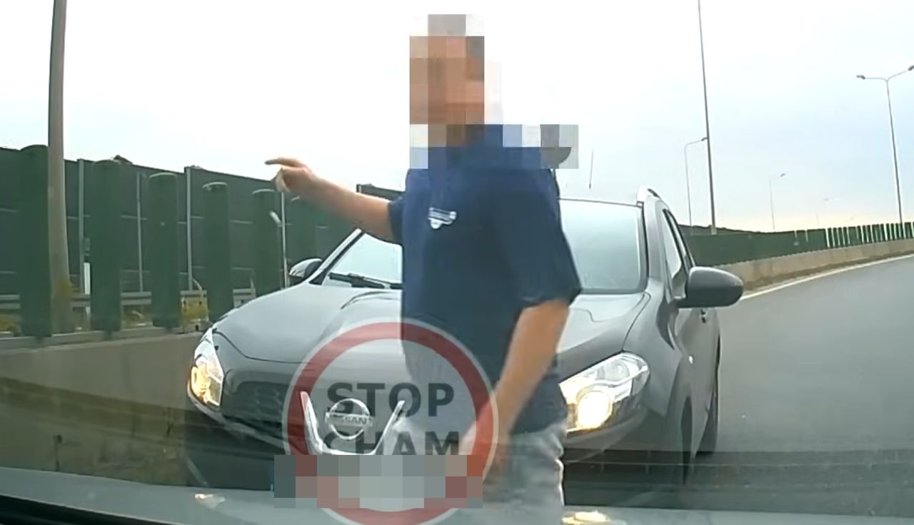 Szok przy A2. "Szeryf" zatrzymywał kierowców. Ogromna skala