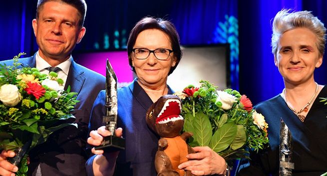 Ewa Kopacz wygrała plebiscyt Srebrne Usta radiowej Trójki, wyprzedziła Joannę Scheuring-Wielgus i Ryszarda Petru