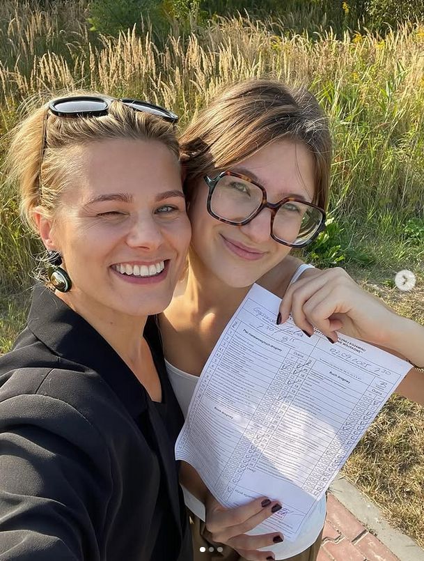 Córka Anny Głogowskiej zdała egzamin na prawo jazdy
