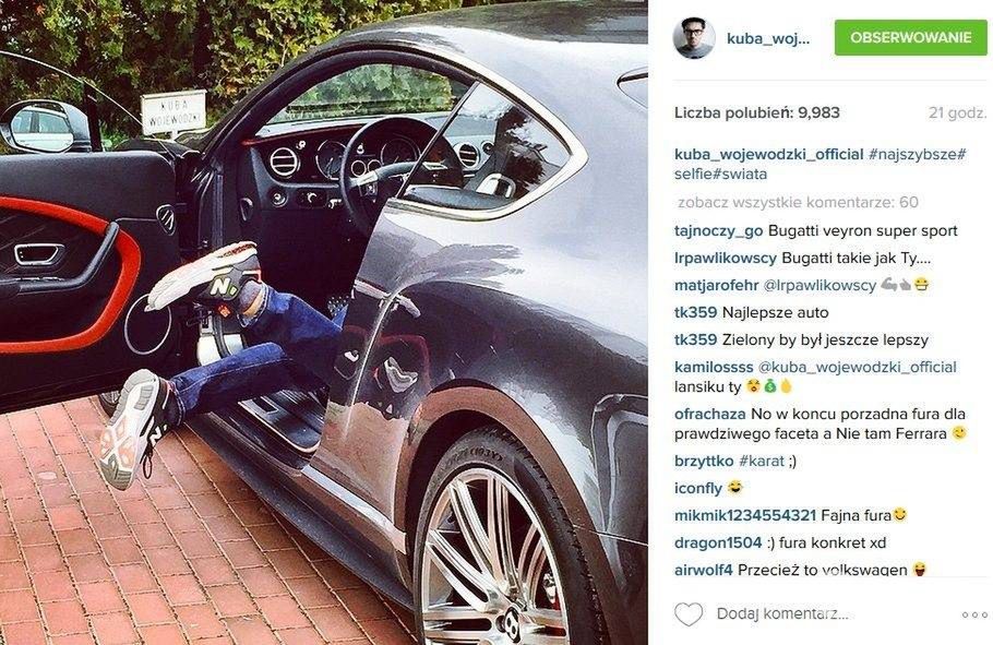 Kuba Wojewódzki pokazał buty New Balance (fot. Instagram)