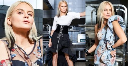 Joanna Horodyńska promuje swoją nową kolekcję