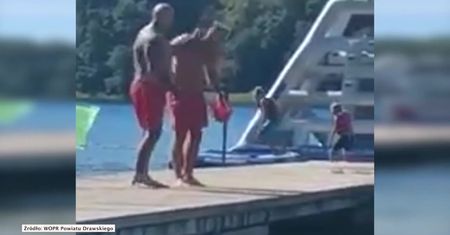 Ojciec uderzył ratownika, bo ten zwrócił uwagę dzieciom. Sąd ukarał go ekspresowo