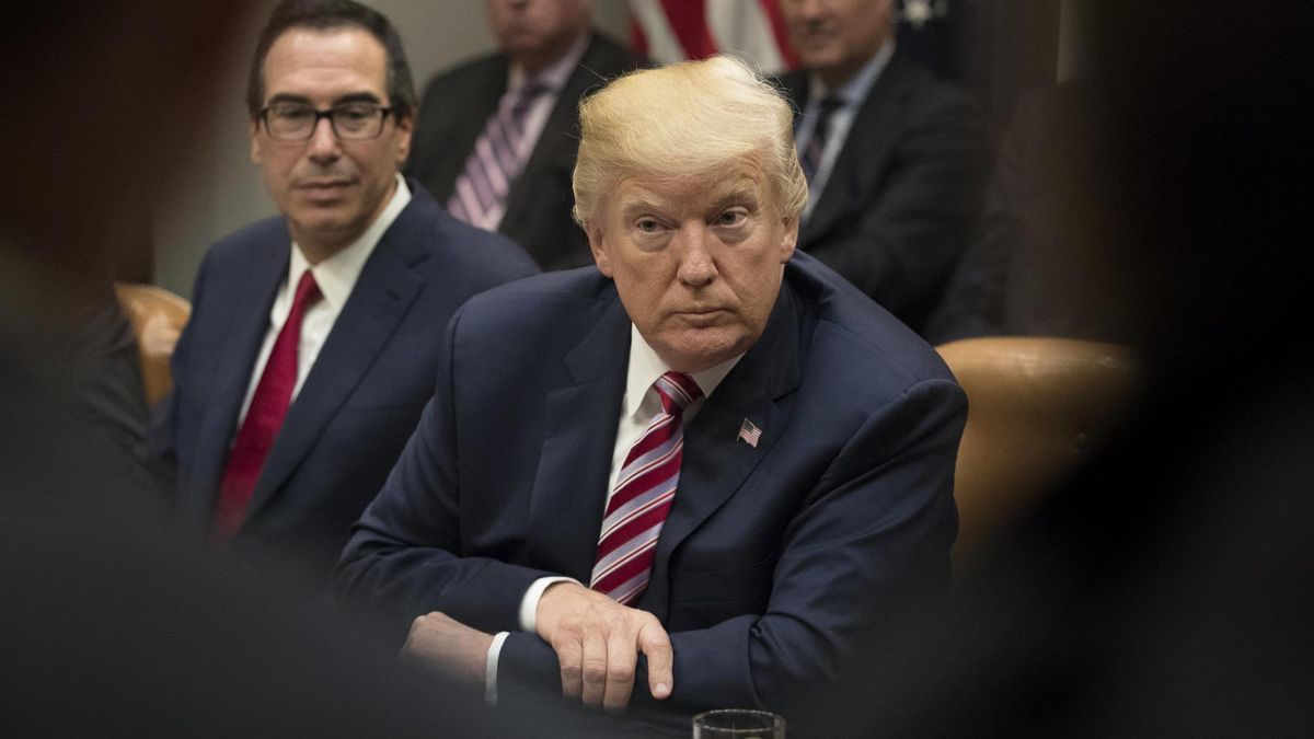 Steve Mnuchin i Donald Trump