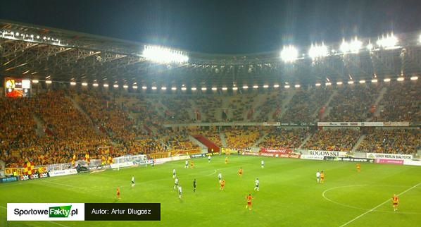 Kibice Jagiellonii na meczu ze Śląskiem Wrocław