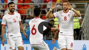 Mundial 2018. Panama - Tunezja. Bramka Fakhreddine'a Bena Youssefa na 1:1 (TVP Sport)