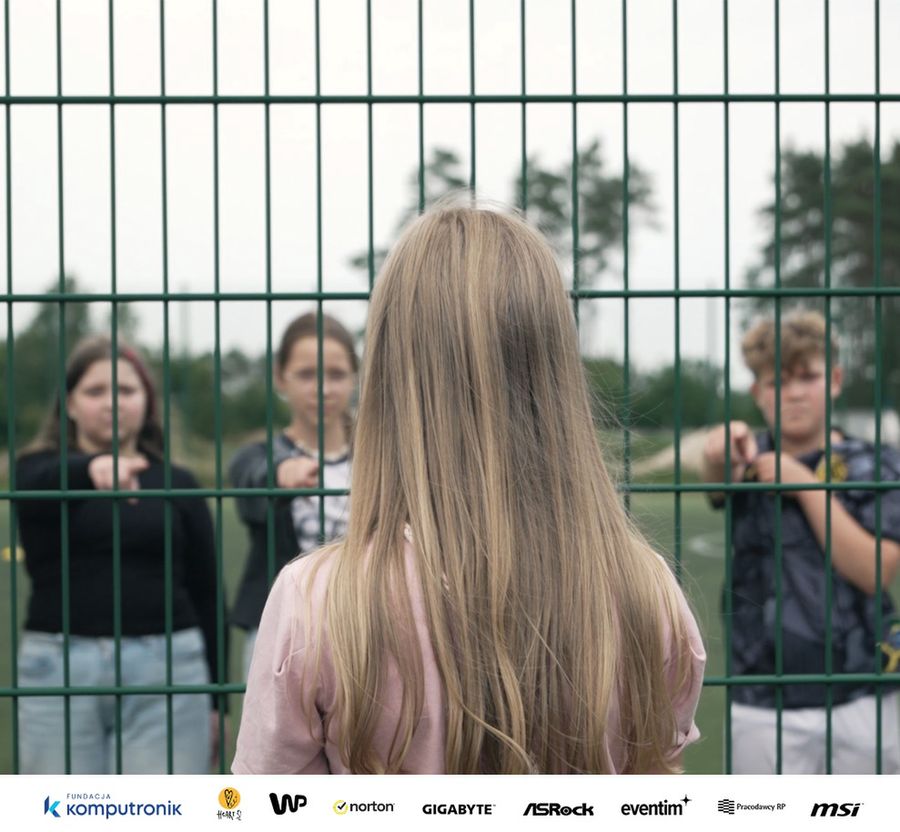 Zdjęcie zrealizowane podczas nagrań do wideo promującego Konkurs