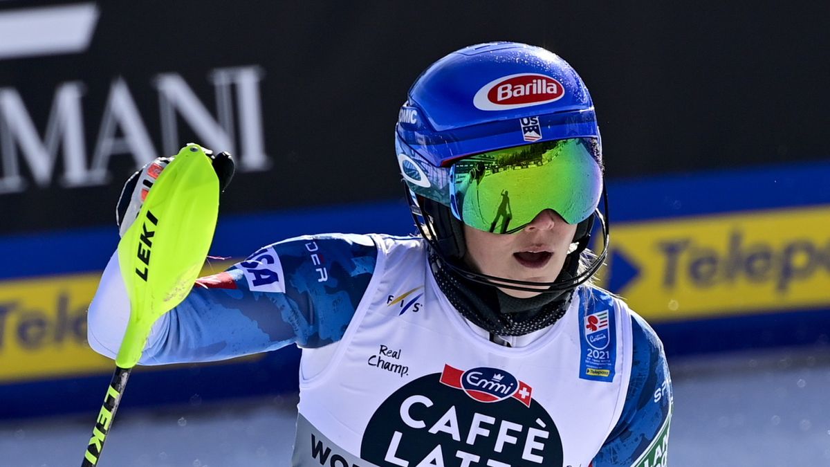 PAP/EPA / JEAN-CHRISTOPHE BOTT / Na zdjęciu: Mikaela Shiffrin