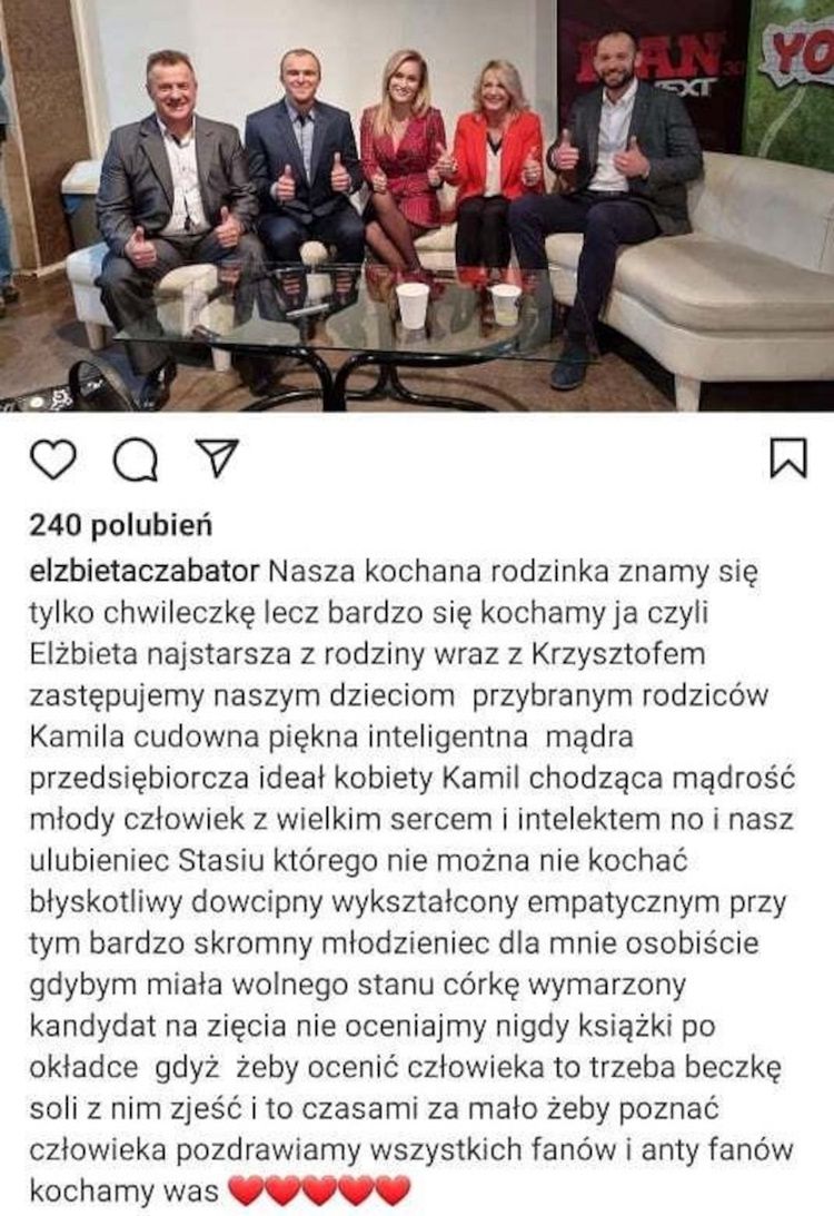 Wpis Elżbiety z "Rolnika" przed edycją 