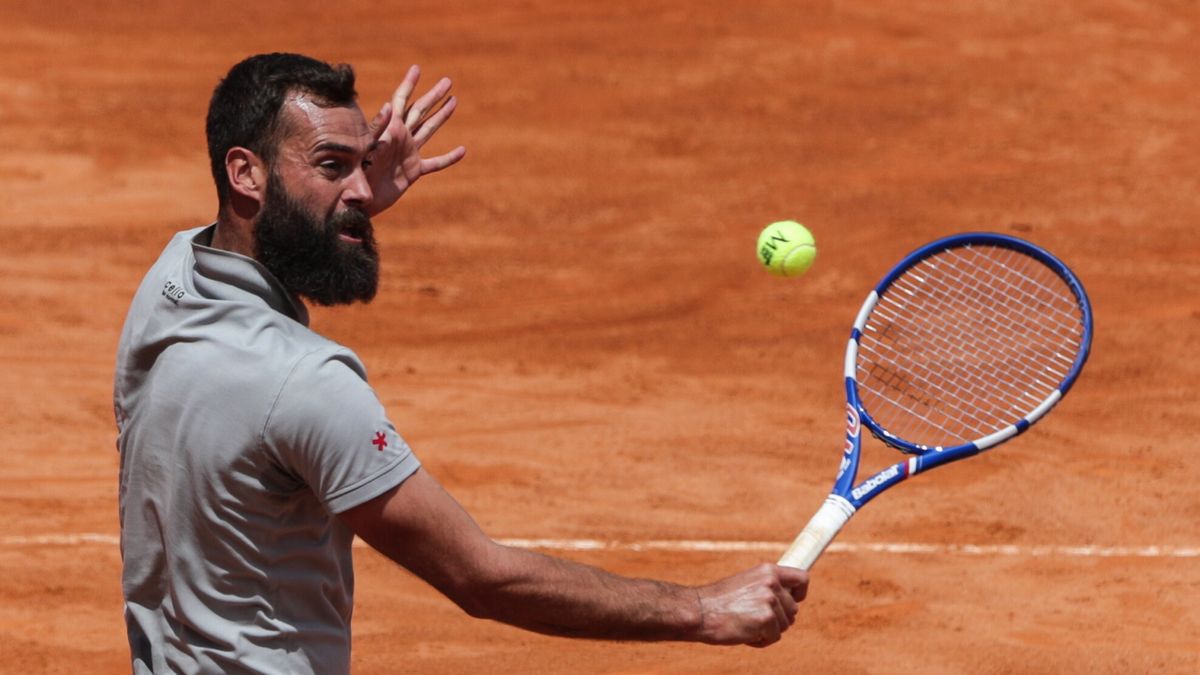 Zdjęcie okładkowe artykułu: PAP/EPA / Na zdjęciu: Benoit Paire